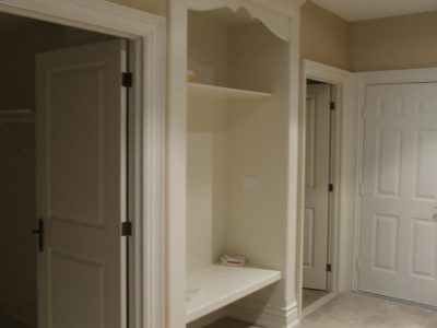 Toronto basement renovation by Milman Design Build, featuring custom closets and walk-in closets