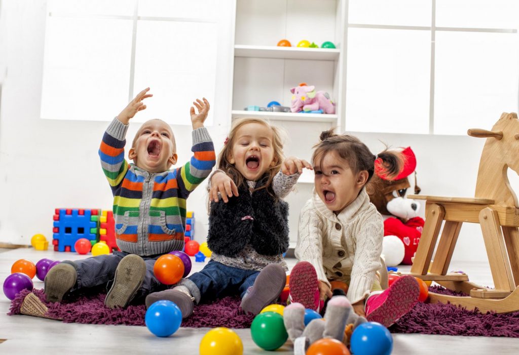 Kids playing room