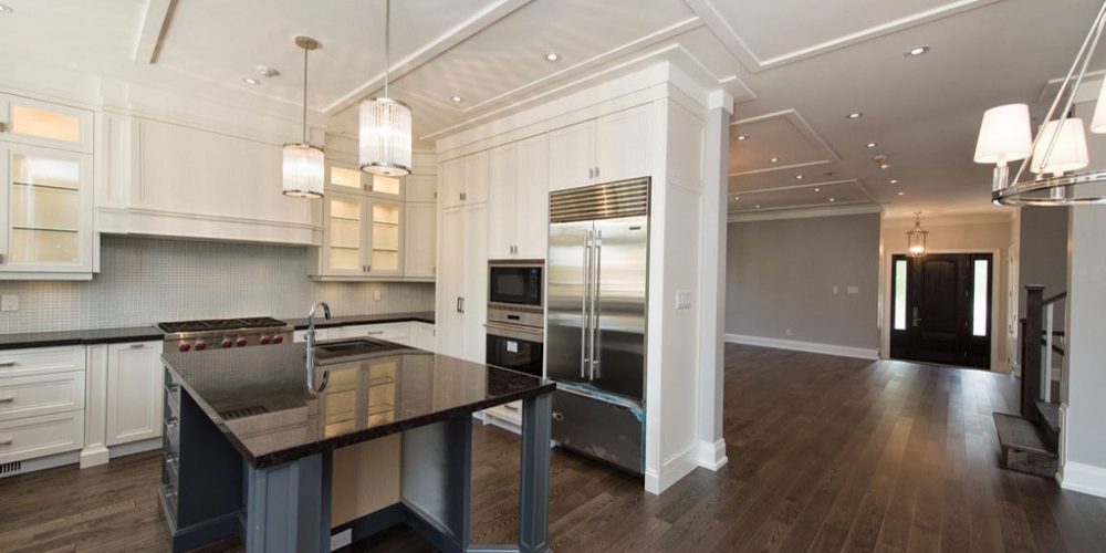 Toronto home renovation project by Millman Showcasing full kitchen renovation.